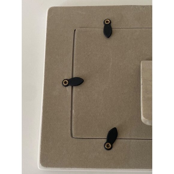 Russ Berrie Aunt Picture Frame 4" X 6" Ceramic Floral Design Beige Purple - Picture 11 of 16